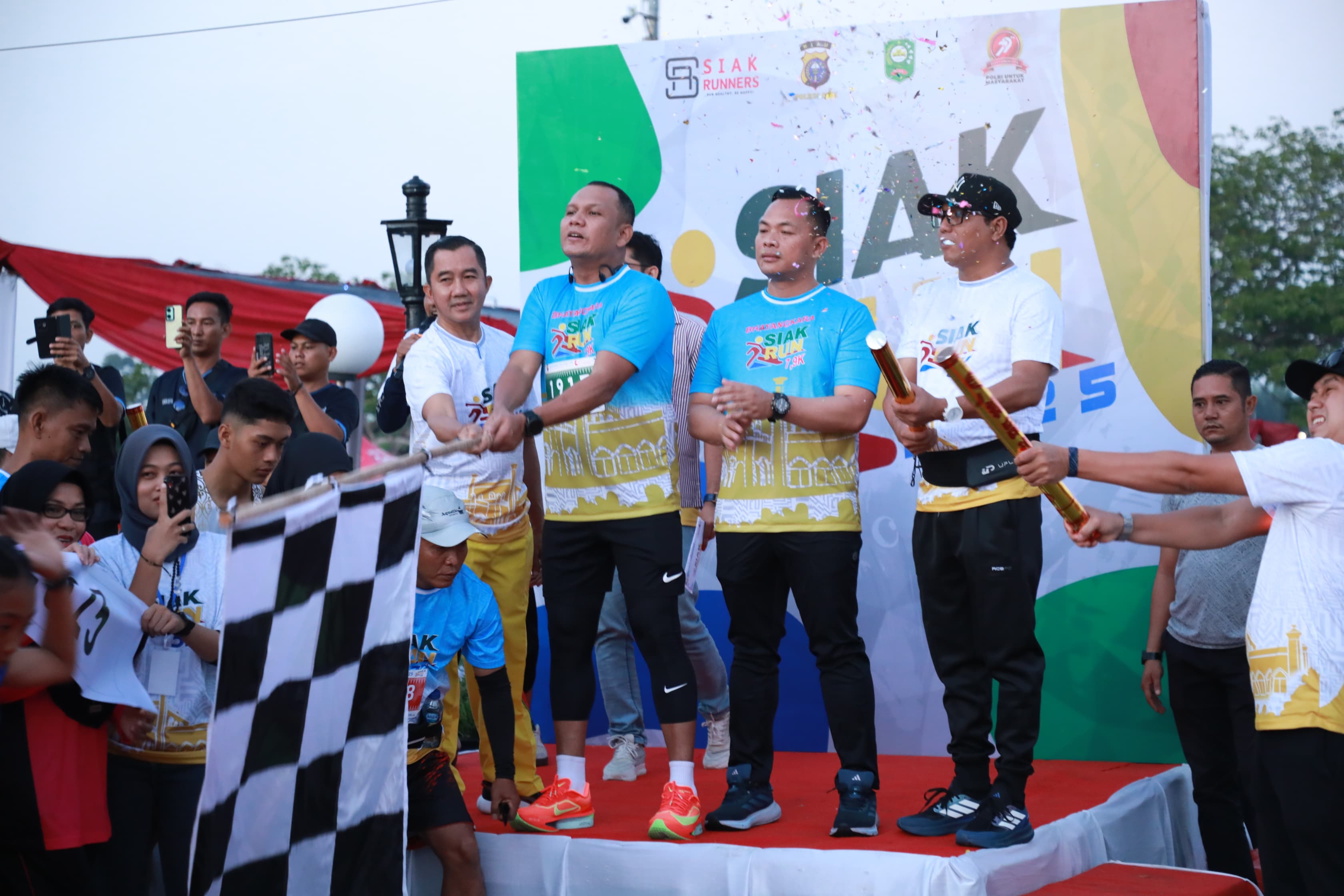 Dilepas Pj Sekda Fauzi Asni, 1.030 Atlet Ikuti Siak Run 5 K
